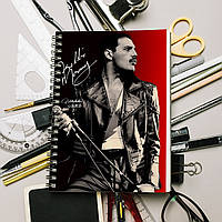 Блокнот рок группа Qeen / Freddie Mercury / рок группа Квин / Фредди Меркури