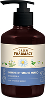 Ніжне інтимне мило Ромашка для чутливої шкіри 370 мл Зелена Аптека