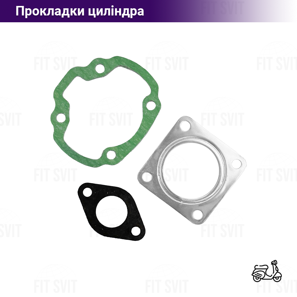Прокладки циліндра Suzuki Lets 50 сс 41 мм