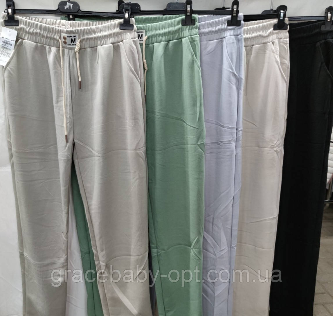 Спортивні штани жіночі оптом, 2XL-7XL pp, № Si-XK-1673, фото 1