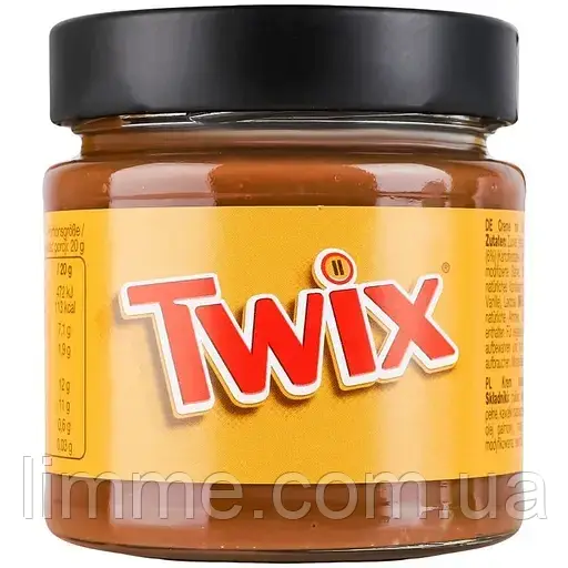 Шоколадна паста Twix With Crunchy Biscuit Pieces 200 г