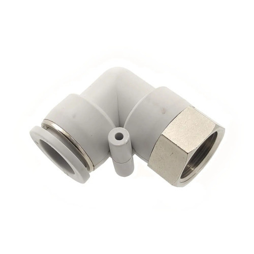 Кутовий цанговий фітинг із внутрішньою різзю 1/4 (під трубку 10)