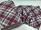 Постільна білизна фланель Крафт-бордо, фото 9