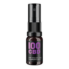 CBD-олія (канабідіол), 50 мг КБД, 10 мл, 100 PERCENT CBD