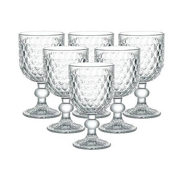 Келихи для червоного вина 6 штук на низькій ніжці HP4153