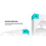 Популярний! Кулер до корпусу Deepcool FD14 WH - Краща якість тільки на Nukleon.com.ua, фото 8