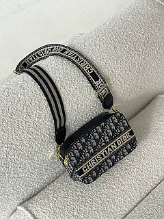 Сумка жіноча Леди Dior Christian Dior Textile Сірий