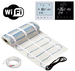 Нагрівальний мат MEXELL з терморегулятором Ecoset TGT-70/TDS-21 Wi-Fi