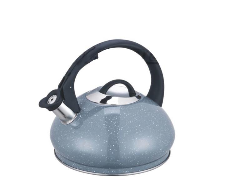 Чайник із неіржавкої сталі 3.0 л індукційної плити Edenberg EB-8812 Сірий, фото 1