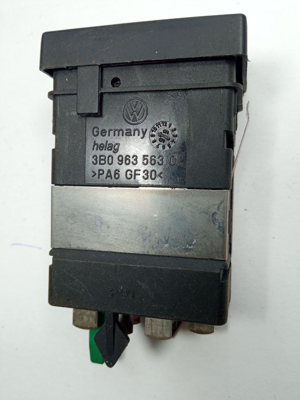 Кнопка нагрівання сидінь 3 BO 963 563 C, фото 1