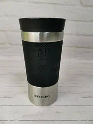 Термокухоль вакуумний із неіржавкої сталі 480 мл для кави та чаю Edenberg EB-633 Чорний