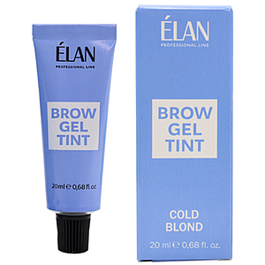Гель-фарба для брів ELAN Cold Blond, 20 мл