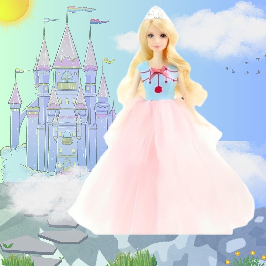 Лялька 30 см з аксесуарами Принцеса з набором одягу Вишукана Барбі у бальній сукні гардероб прикраси, фото 1