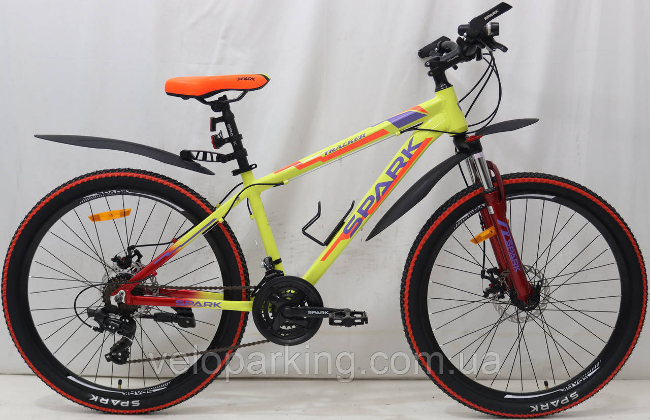 Гірський алюмінієвий велосипед SPARK TRACKER, 26"