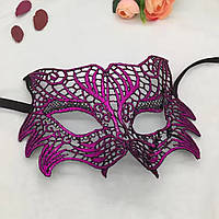 Маска для карнавалу унісекс one size рожевий
