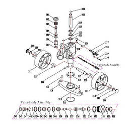 Запчастини на гідровузол рохлі CBY-АС