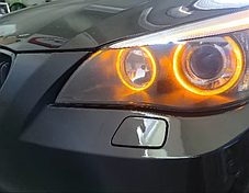 Led Marker BMW (Бмв) 20W (вт) Orange (помаранчевий) E39, E53, E60/61, E65/66, E87, фото 4