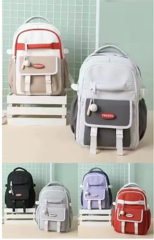 Рюкзак спортивний шкільний міський 46*30 см на блискавці з кишенею в різних кольорах Zhenya