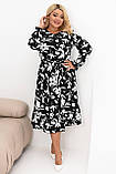 Жіноча весняна сукня великого розміру новинка 2025, фото 2