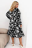 Жіноча весняна сукня великого розміру новинка 2025, фото 3
