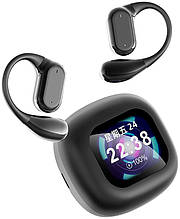 Навушники бездротові Q18 TWS Earbuds з LED дисплеєм, Bluetooth 5.4, ENC, 300mAh Black