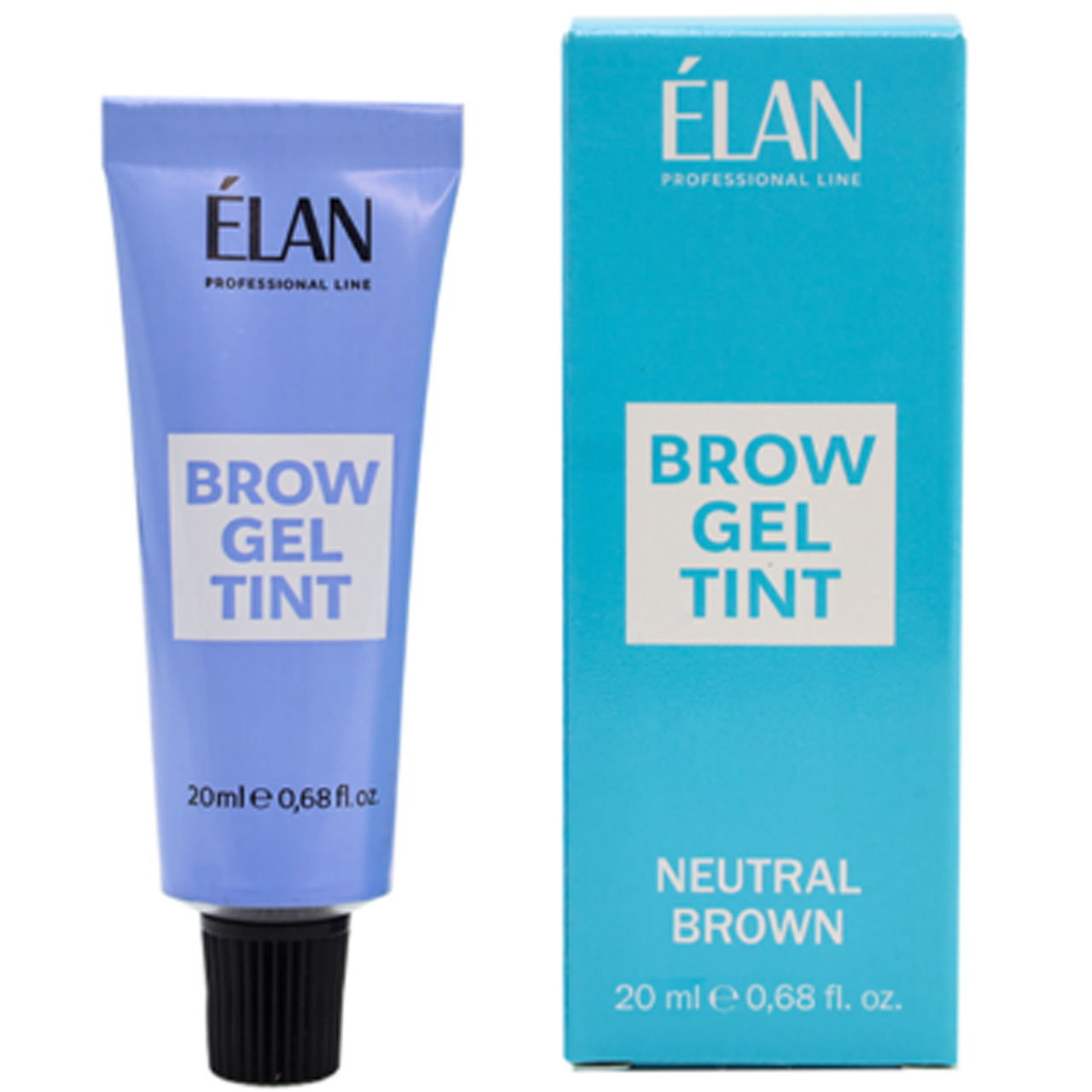 Гель-фарба для брів ELAN Neutral Brown, 20 мл