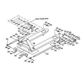  Запчастини на раму рохлі Niuli CBY-АС