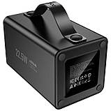 УМБ портативне зарядне Power Bank HOCO J138 60000mAh 3USB, 2Type-C, QC, чорний, фото 4