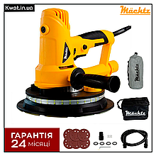 Шліфмашина для стін 950 Вт Mächtz MDS-1895 Діаметр диска 180 мм Шланг 2 м Підсвічування