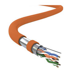 Кабель КПВЕ-HF-ВП (100) 4х2х0,51 LSOH (FTP-cat 5E LSOH)