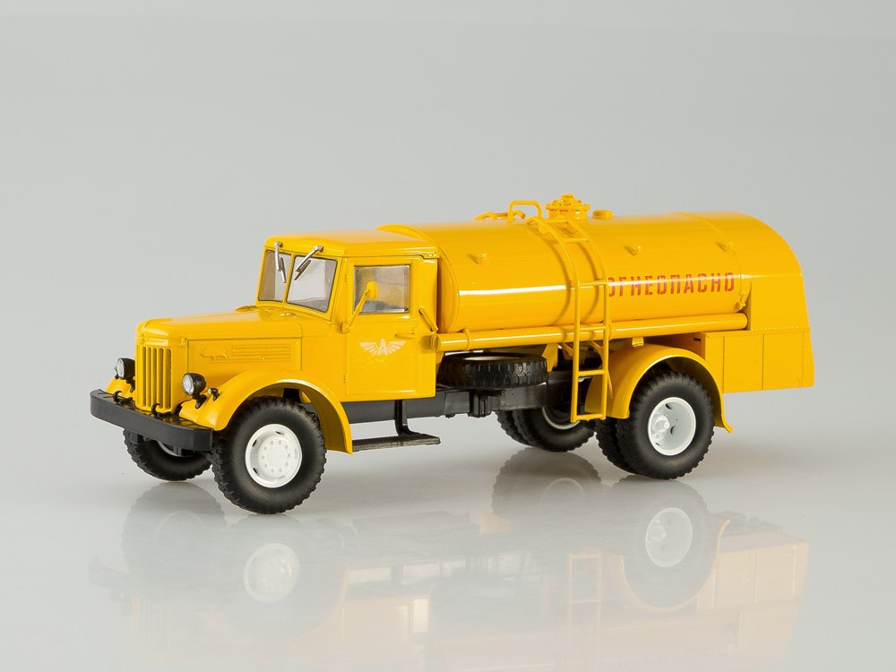 Модель Паливозаправник (бензовоз) ТЗ-200 (МАЗ-200) жовтий | Автоісторія