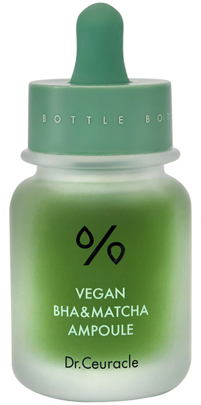 Ампульна сироватка з BHA кислотою та екстрактом Матчa Dr.Ceuracle Vegan BHA&Matcha Ampoule, 30 мл