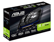 Відеокарта GF GT 1030 2GB GDDR5 Phoenix OC Asus (PH-GT1030-O2G), фото 6