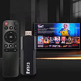 Приставка стік Smart TVR3 TV Stick 4K медіаплеєр з пультом смарт-тв Android Global, фото 4