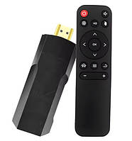 Приставка стік Smart TVR3 TV Stick 4K медіаплеєр з пультом смарт-тв Android Global