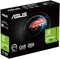 Відеокарта GF GT 710 2GB GDDR5 Evo Asus (GT710-SL-2GD5-BRK-EVO), фото 6
