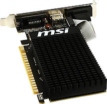 Відеокарта GF GT 710 2GB GDDR3 MSI (GT 710 2GD3H LP), фото 4