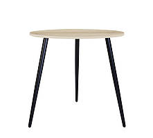 Стіл обідній Modern lite 3L black дсп h18 бук артизан d700 мм (Новий Стиль ТМ)