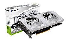 Відеокарта GF RTX 4070 12GB GDDR6 White OC Palit (NE64070S19K9-1048L), фото 3