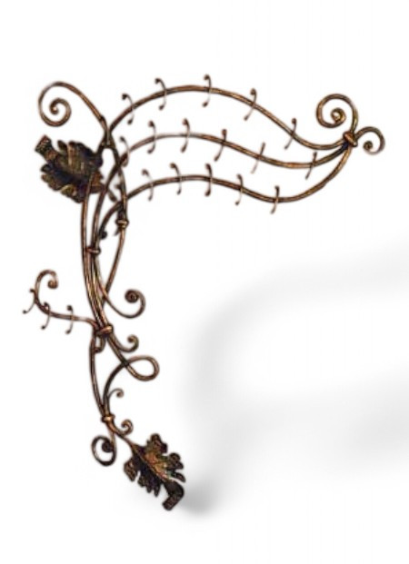 Настінна вішалка лист, фото 1