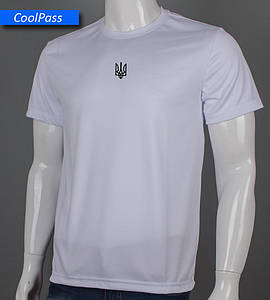 Футболка Coolpass Тризуб 5401м (Уп.4шт M-XXL), Білий