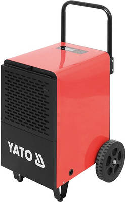 Осушувач повітря промисловий YATO (950 Вт / к-сть холодоагенту 290 г / витрата повітря 370 м³ / год)