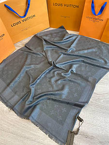 Палантин Louis Vuitton графіт