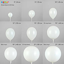 GEMAR-ДЖ 3" PT20 001 Пастель Білий | Standard White, фото 3