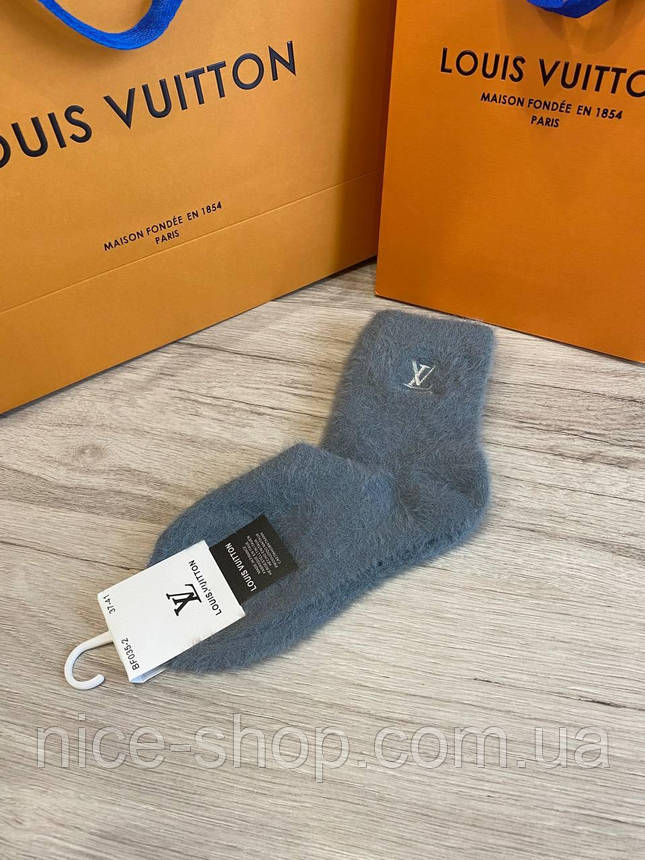 Шкарпетки Louis Vuitton теплі норка, фото 1