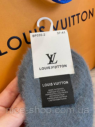 Шкарпетки Louis Vuitton теплі норка, фото 4