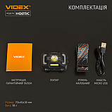 Ліхтар налобний светодиодний videx vlf-h025c 310lm 5000k, фото 10