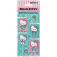 Закладки-лясе магнітні для книг Kite Hello Kitty 4шт