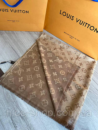 Хустка Louis Vuitton тонкий кашемір, фото 3