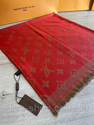 Хустка Louis Vuitton тонкий кашемір, фото 4